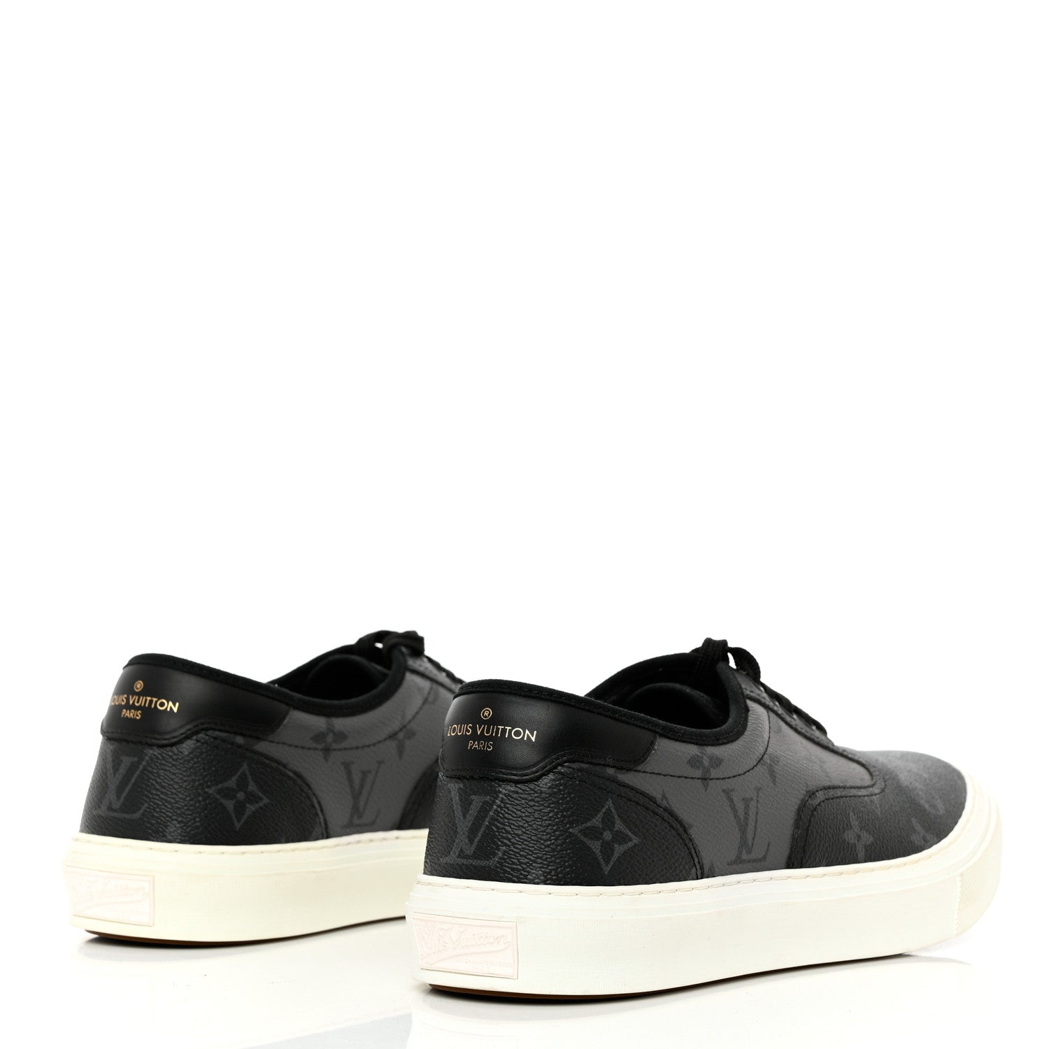 Louis Vuitton Monogram Eclipse Trocadero Richelieu Sneakers 8 4 of 10
