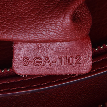 Celine Smooth Calfskin Mini Luggage Red 7 of 15
