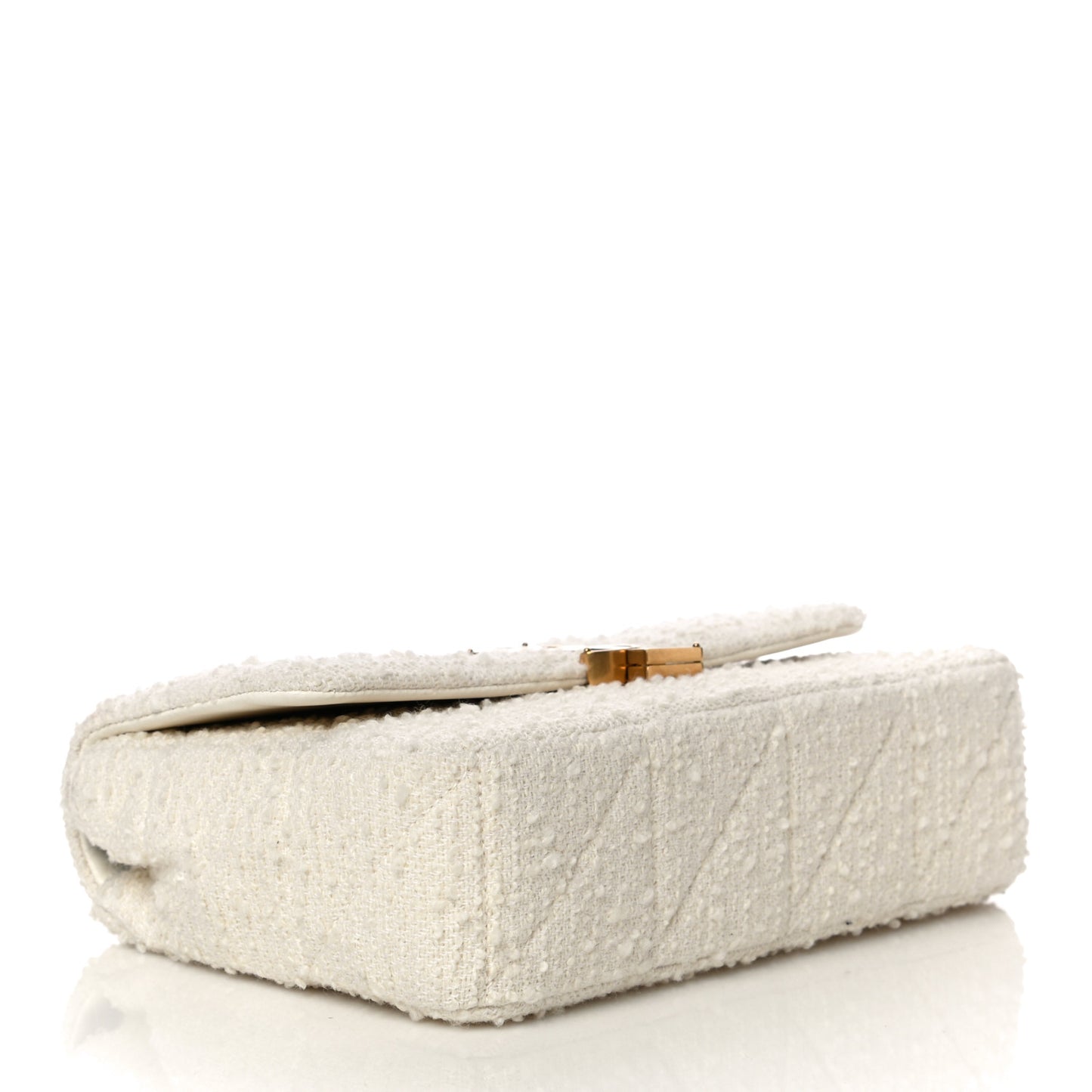 Boucle Tweed Monogram Medium Jamie White