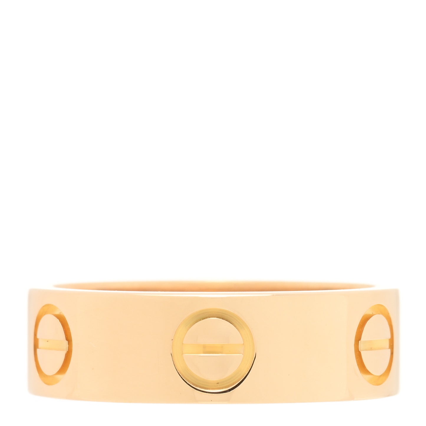 18K Yellow Gold 5.5mm LOVE Ring 50 5.25