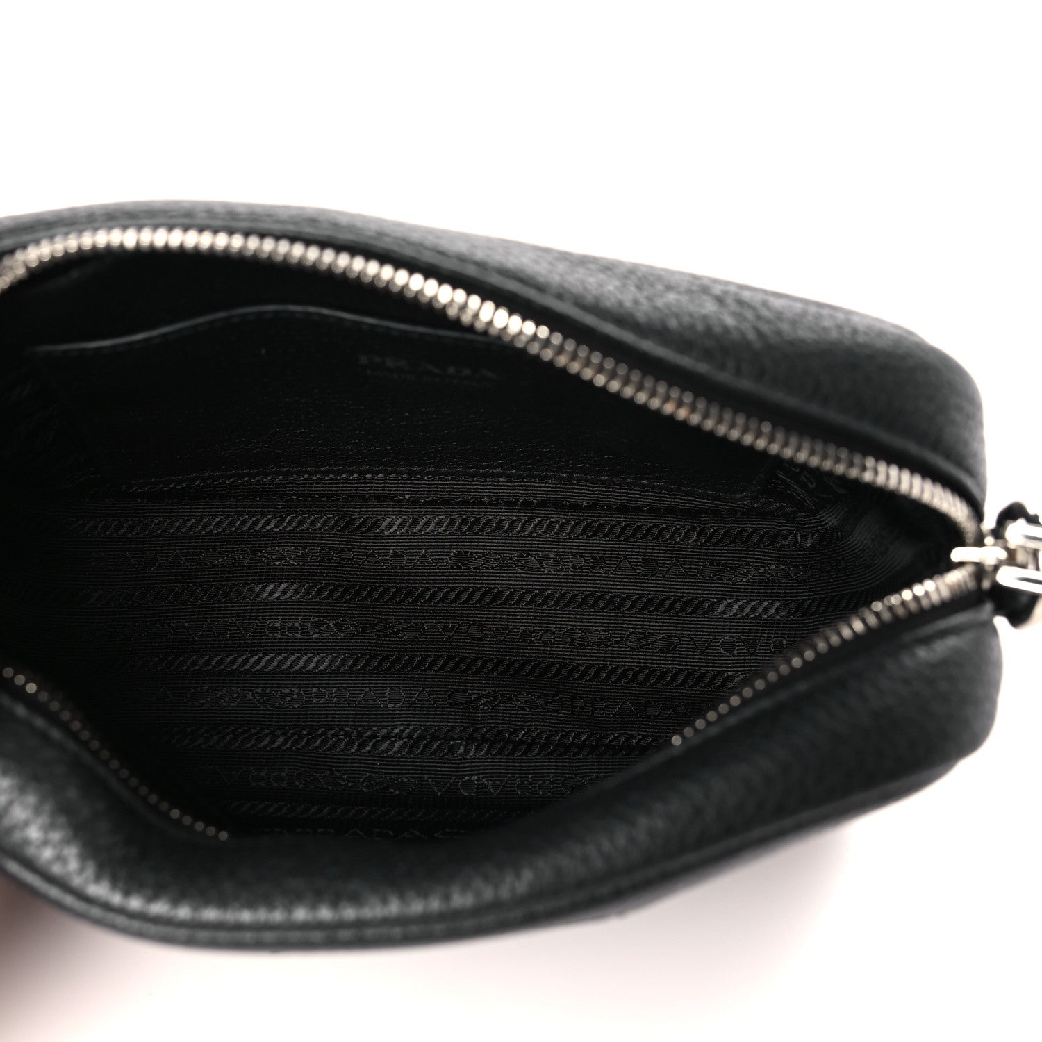 Prada Vitello Daino Soft Camera Crossbody Black 5 of 8