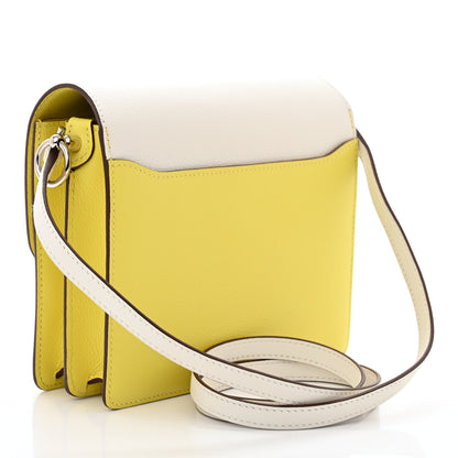 Hermes Evercolor Mini Sac Roulis Lime White 3 of 10