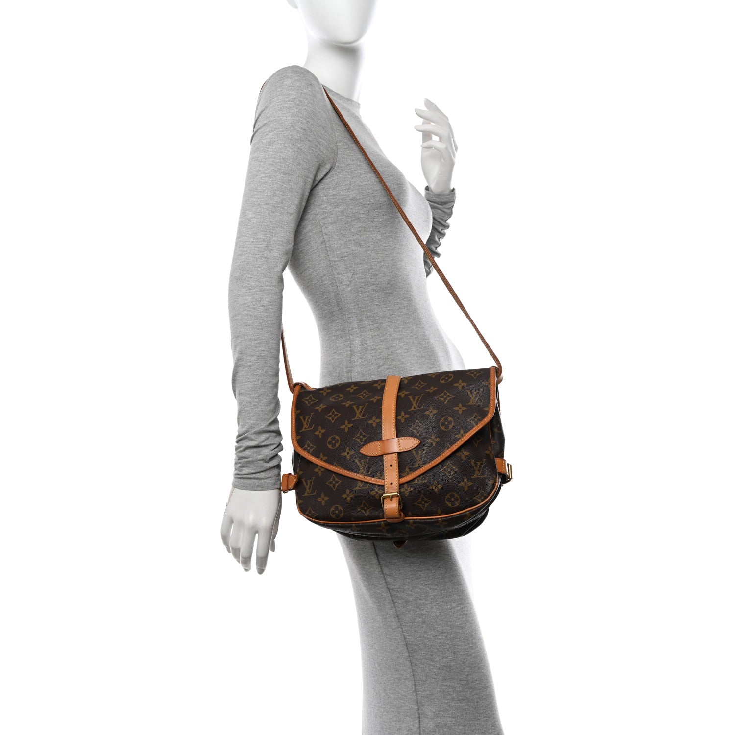 Louis Vuitton Monogram Saumur 30 2 of 13
