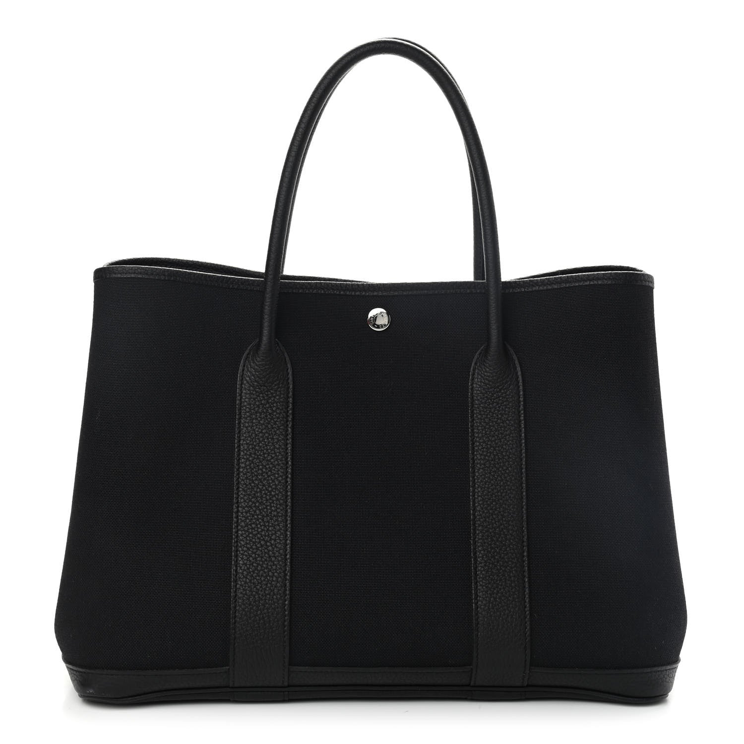 Hermes Toile Negonda Garden Party Tote 36 MM Black 1 of 10