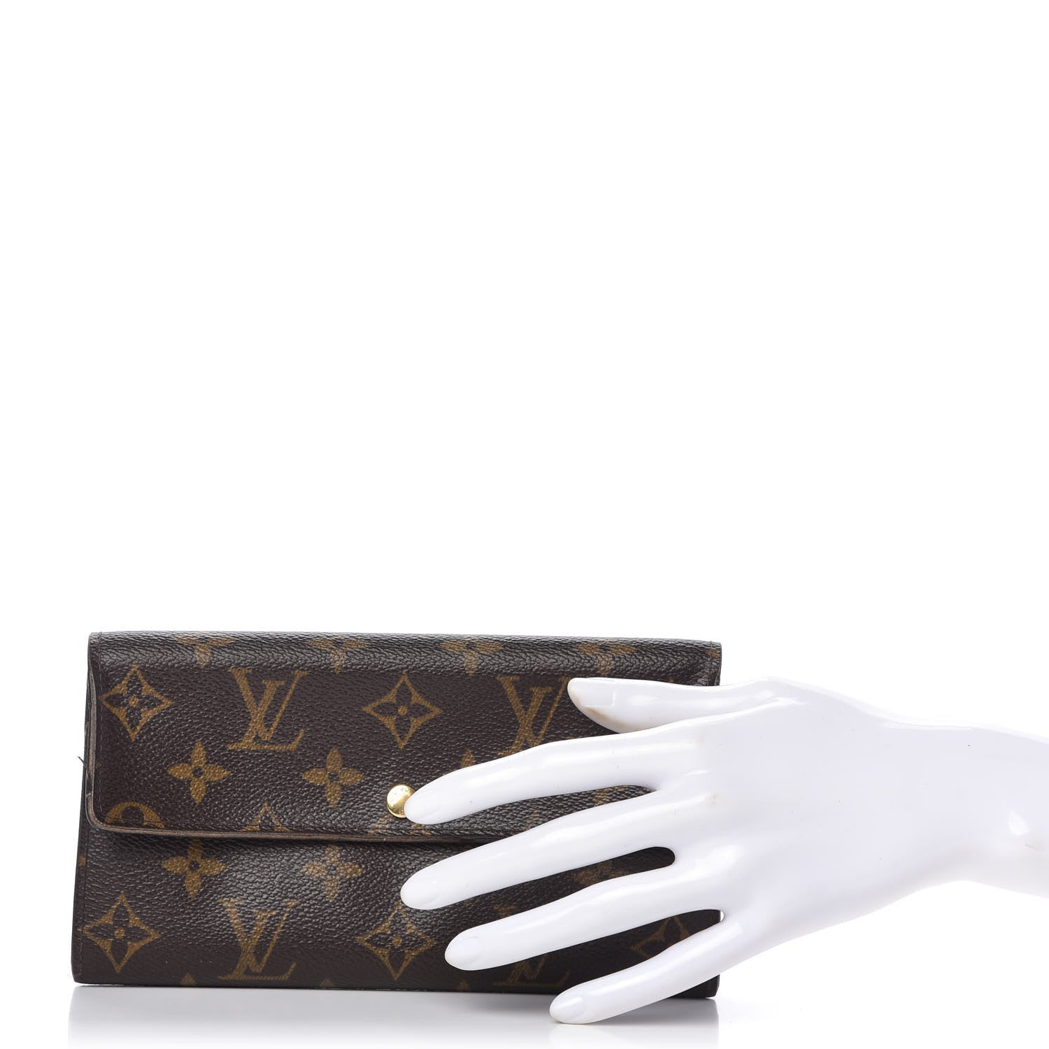 Louis Vuitton Monogram Sarah Wallet 2 of 9