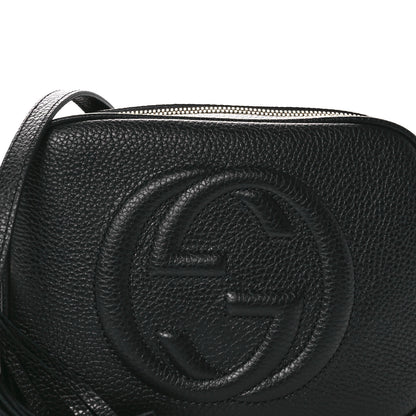 Gucci Pebbled Calfskin Small Soho Disco Bag Black 8 of 11