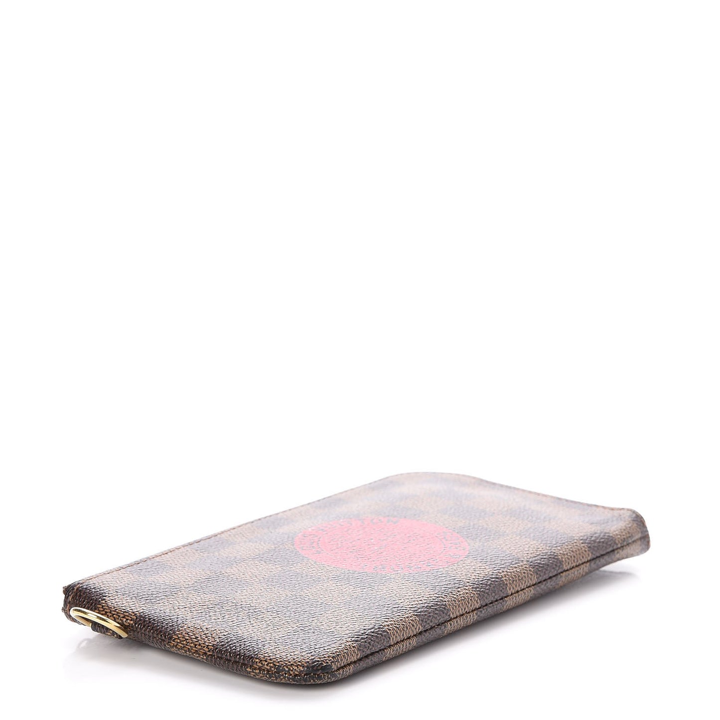 Damier Ebene Complice Trunks and Bags Wallet Red