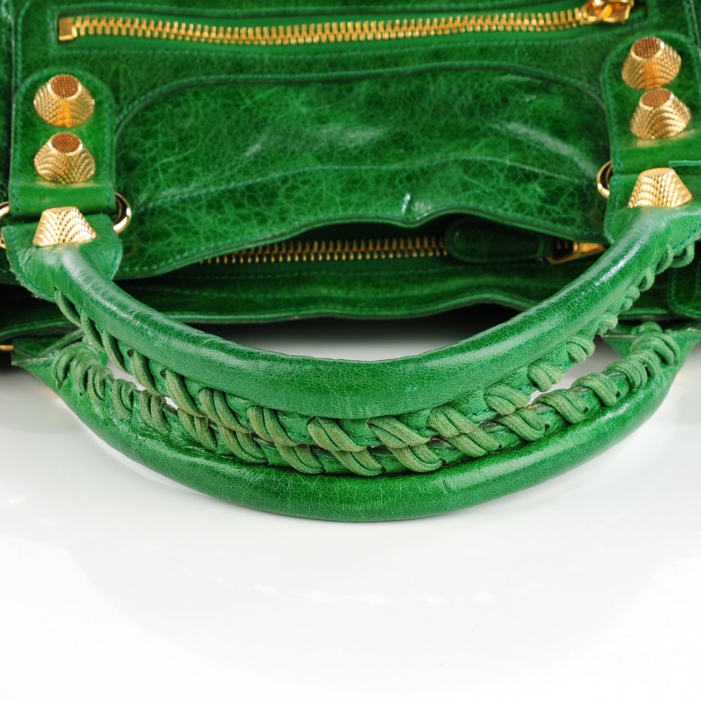 Chevre Giant 21 Gold Hardware City Vert Gazon