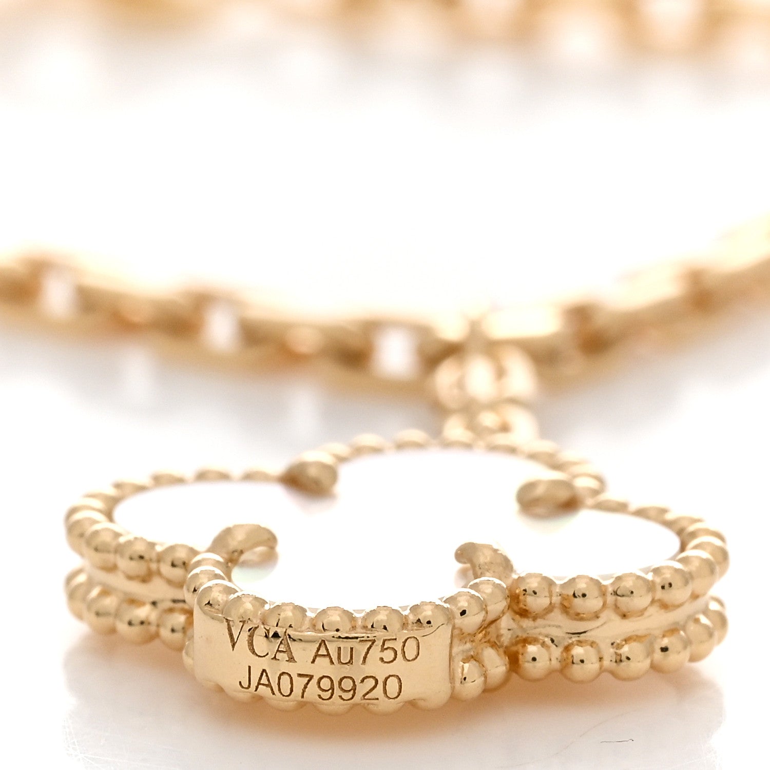 Van Cleef & Arpels 18K Yellow Gold Mother of Pearl Malachite Carnelian Tiger Eye 4 Motifs Lucky Alhambra Bracelet 3 of 4