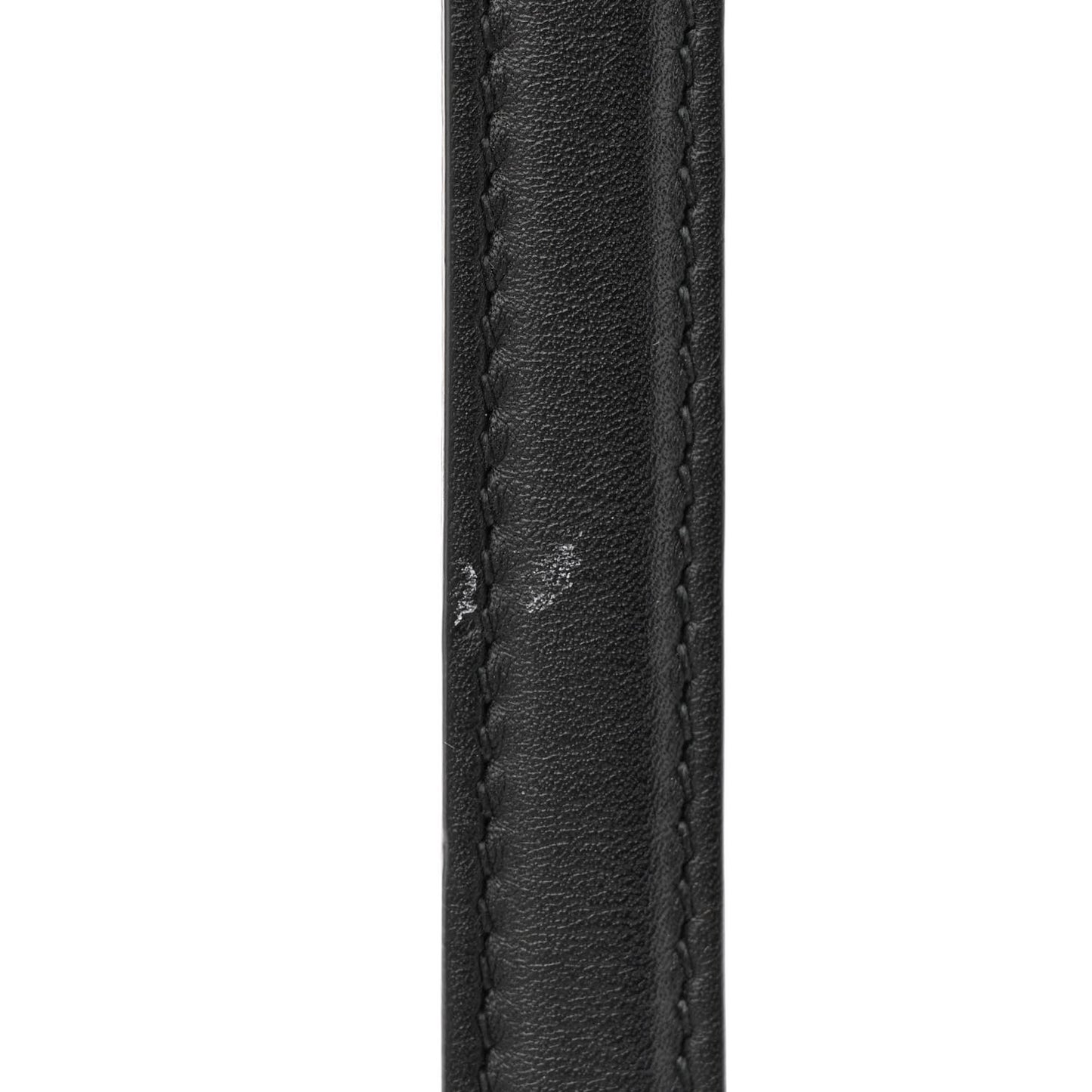 Calfskin Canvas Trifolio Crossbody Bag Black