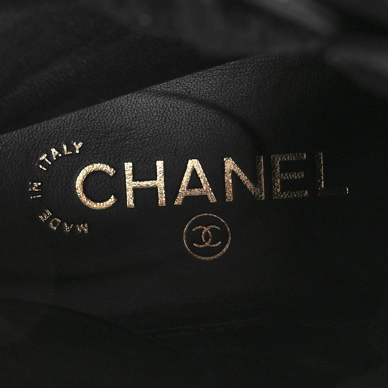 Chanel Shiny Calfskin Quilted Lace Up Combat Boots 39 Black 7 of 9