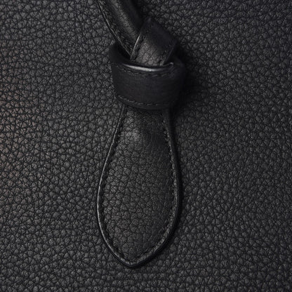 Celine Crisped Calfskin Mini Tie Knot Tote Black 8 of 12