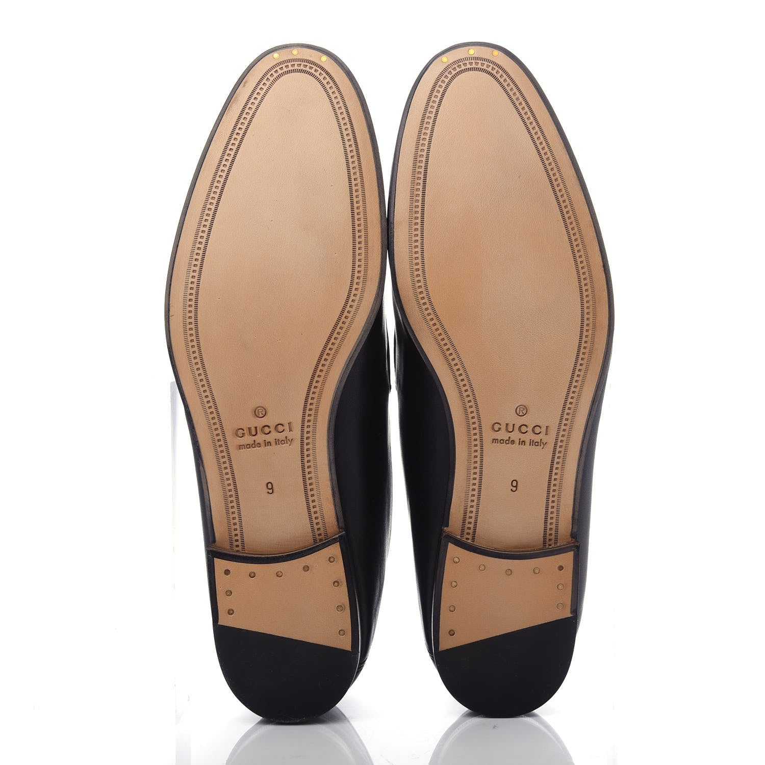 Gucci Goatskin Tiger Embroidered Mens Horsebit Loafers 9 Black 6 of 11