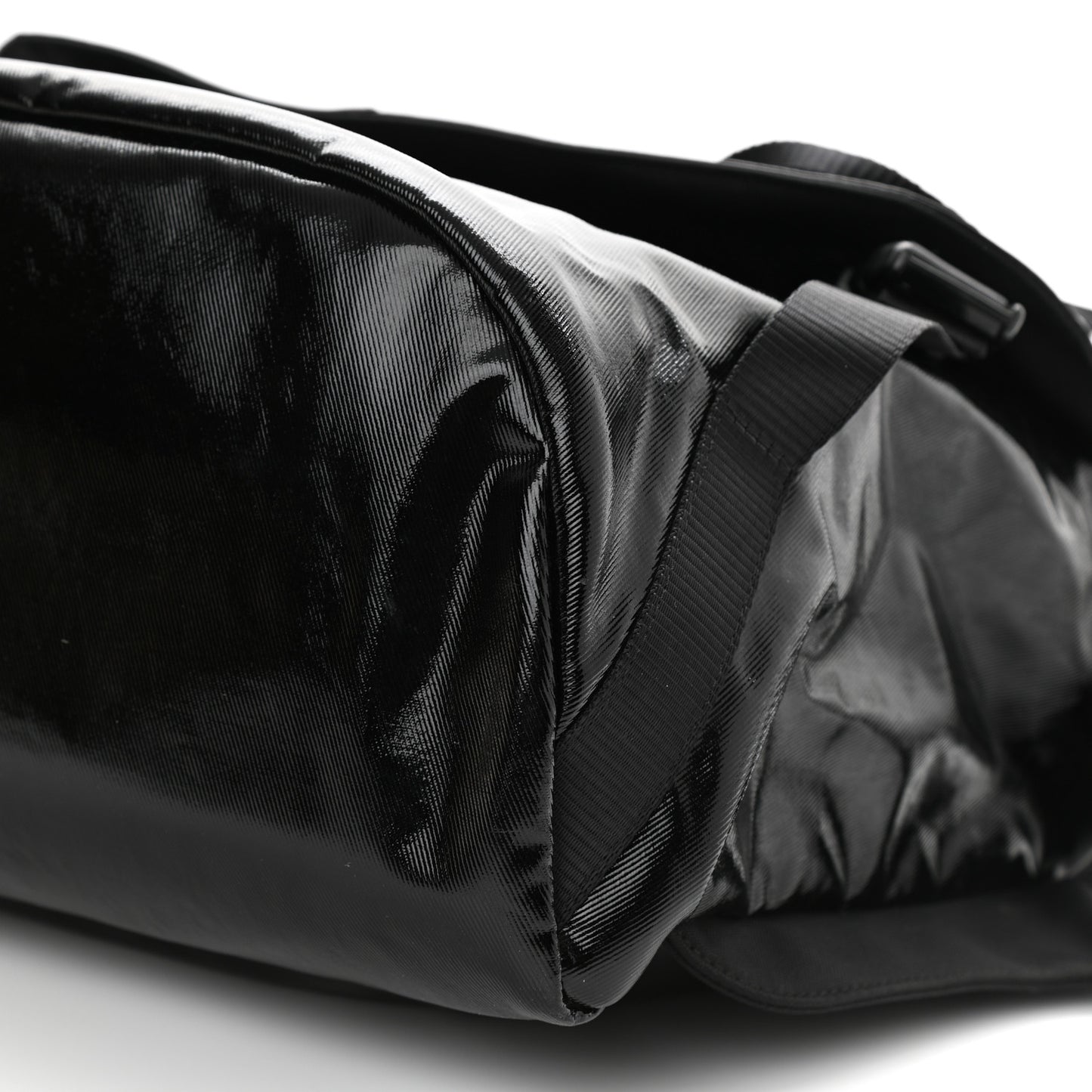 Coated Canvas Sport Messenger Black