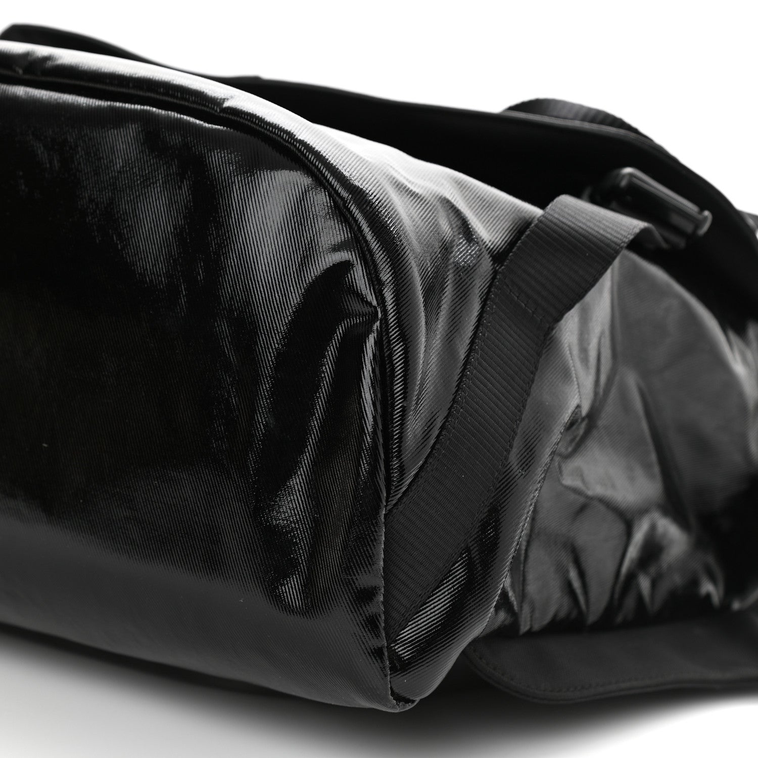 Chanel Coated Canvas Sport Messenger Black 9 of 11