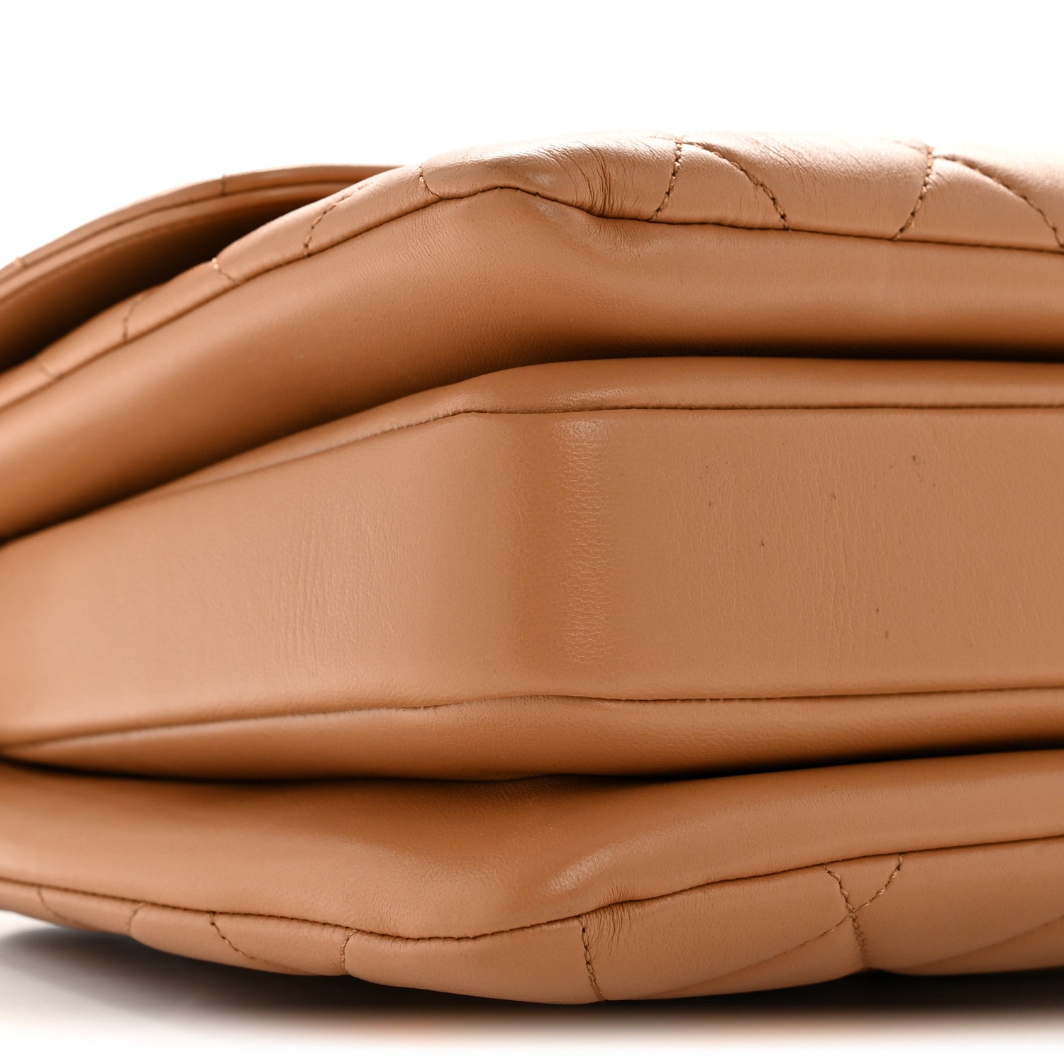 Chanel Lambskin Quilted Medium Trendy CC Flap Dual Handle Bag Camel 9 of 14