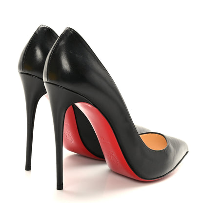 Christian Louboutin Shiny Nappa Pigalle Follies 100 Pumps 41 Black 4 of 8