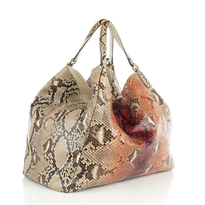Gucci Python Large Soho Shoulder Bag Multicolor 3 of 10
