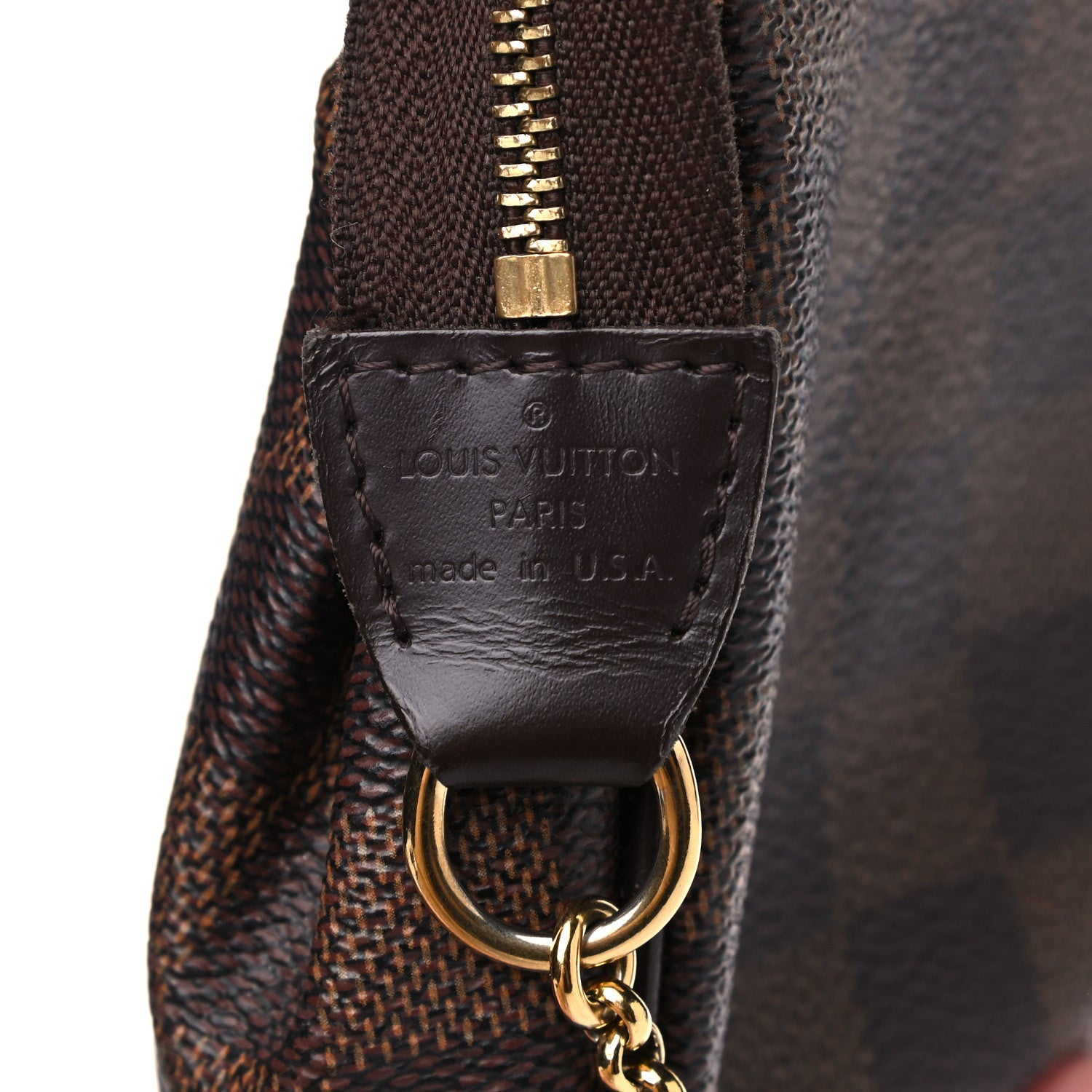 Louis Vuitton Damier Ebene Eva Clutch 6 of 13