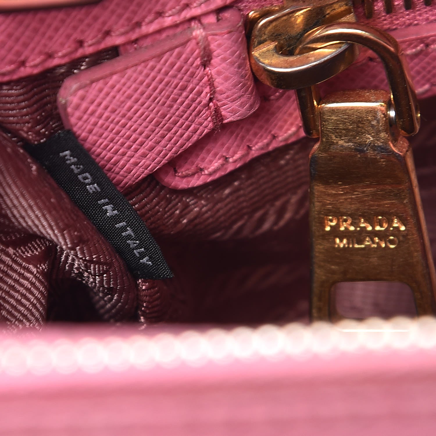 Prada Saffiano Small Galleria Double Zip Tote Tamaris 8 of 26