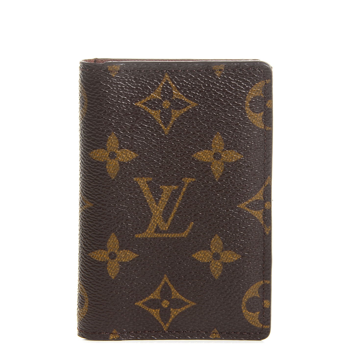 Monogram Pocket Organizer Card Holder NM
