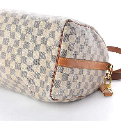 Louis Vuitton Damier Azur Speedy Bandouliere 30 15 of 26