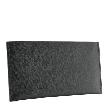 Louis Vuitton Calfskin Felicie Chain Wallet Card Holder Insert Black 3 of 7