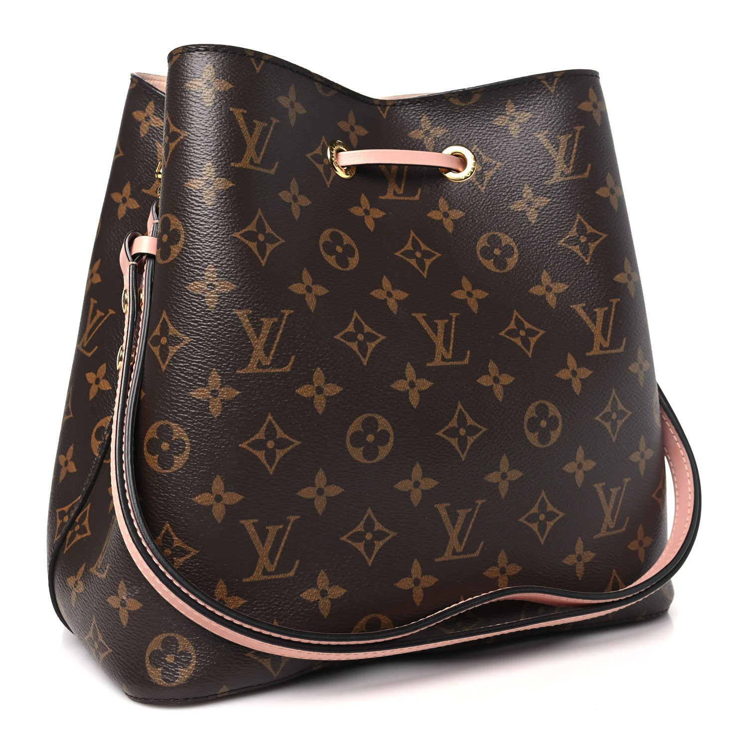 Louis Vuitton Damier Ebene Neonoe MM Venus Pink 3 of 11