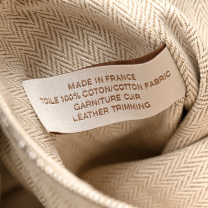 Hermes Canvas Barenia Fourbi 25 MM Pouch Naturel Fauve 7 of 7