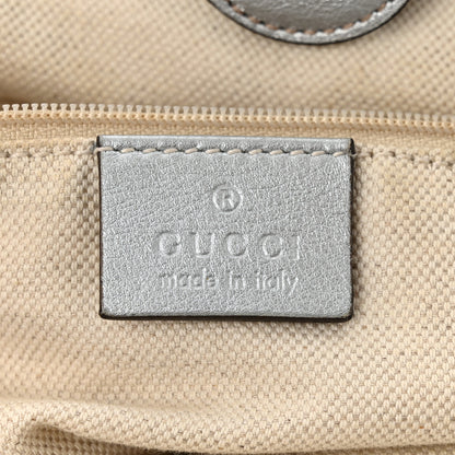Gucci Guccissima Large Sukey Tote Silver 6 of 16