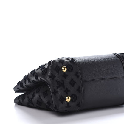 Louis Vuitton Veau Cachemire Tote W PM Black 5 of 9