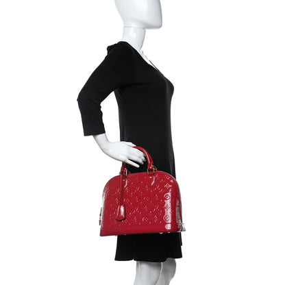 Louis Vuitton Vernis Alma PM Rose Indien 2 of 8
