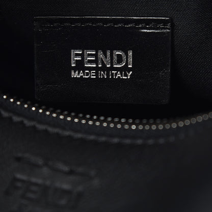 Fendi Vitello Elite Flamingo Messenger Bag Black 5 of 11