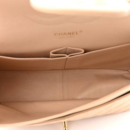 Chanel Caviar Quilted Jumbo Double Flap Beige Clair 5 of 13