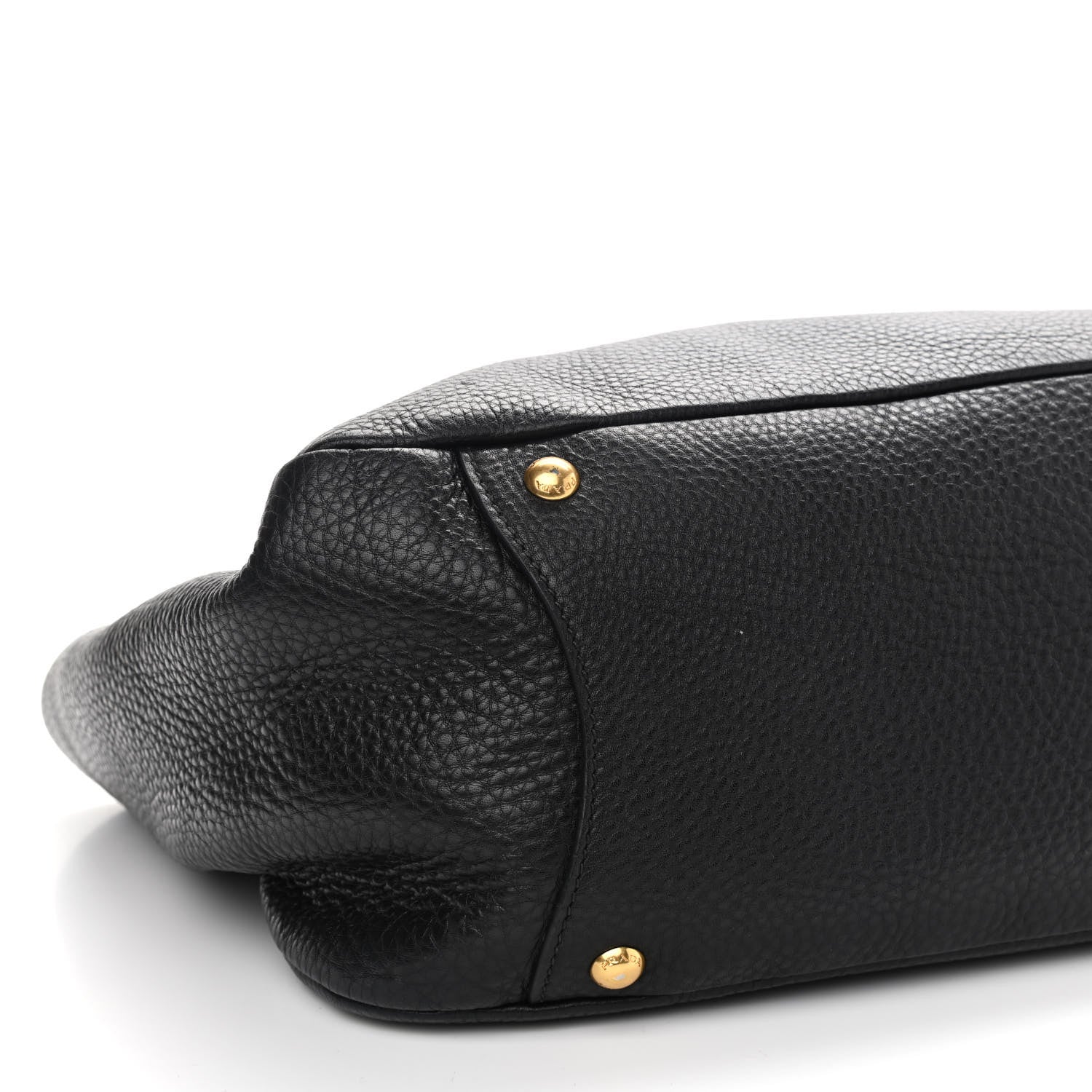 Prada Vitello Daino Tote Black 7 of 12