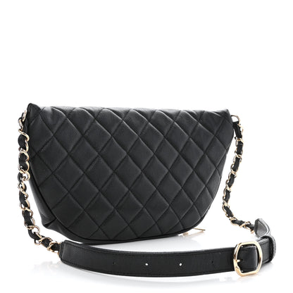 Chanel Caviar Quilted Business Affinity Waist Belt Bag Black 3 of 10