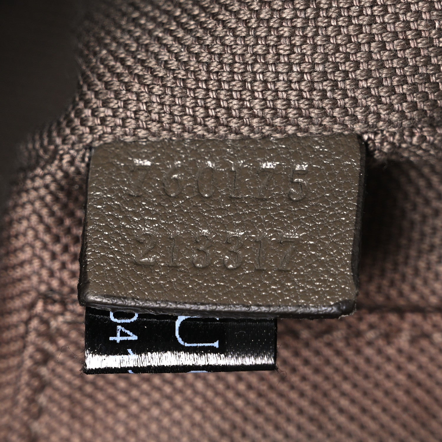 Gucci Sakai Be Green Calfskin Diagonal Stitched Mini Blondie Shoulder Bag Craclet Brown 7 of 10