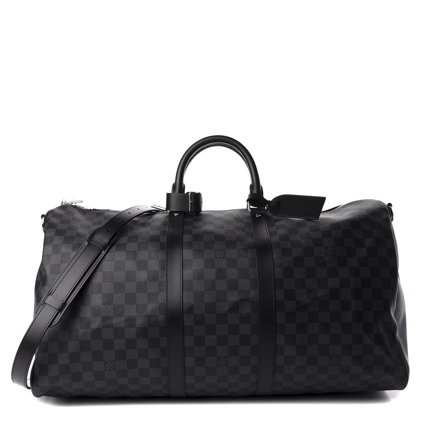 Damier Graphite Keepall Bandouliere 55