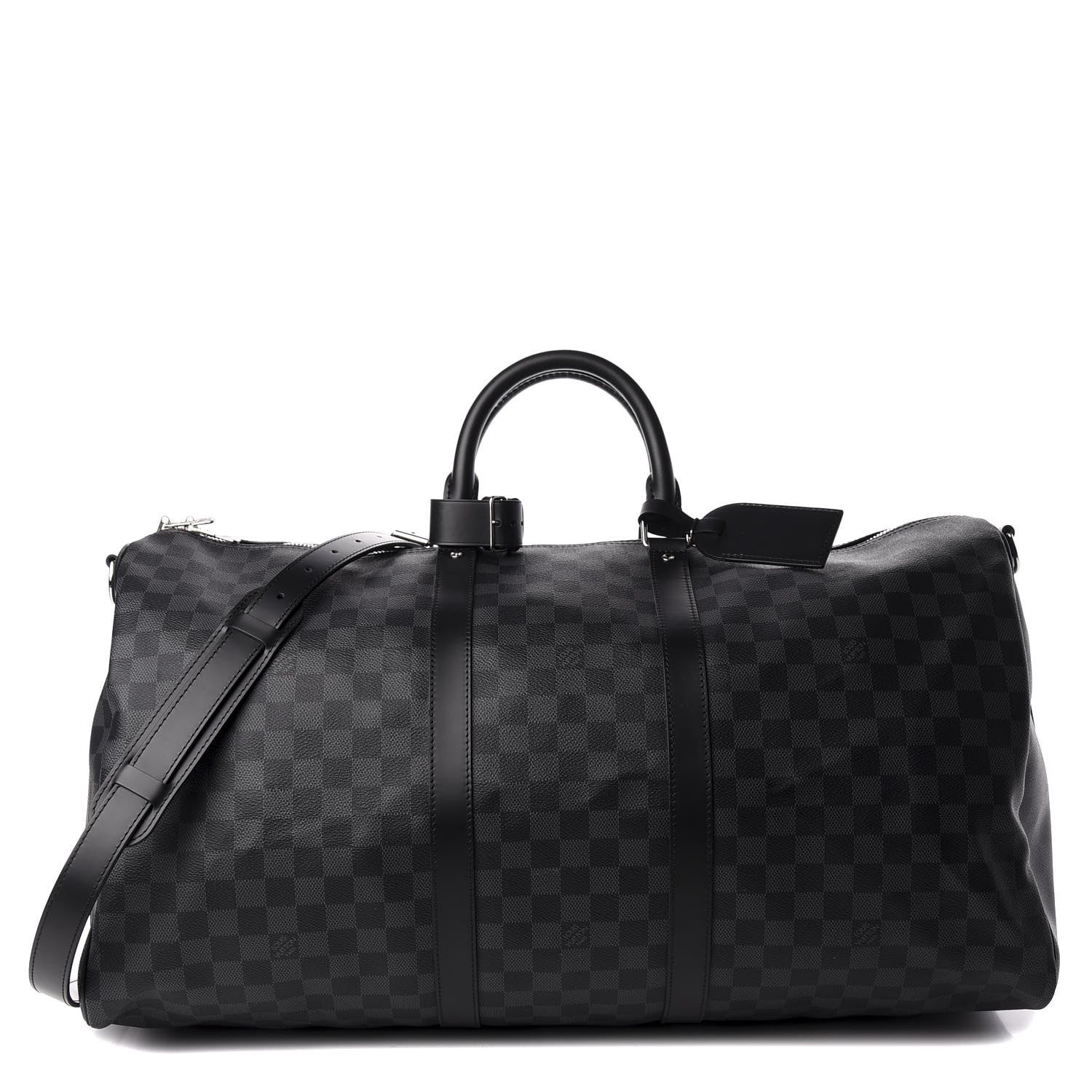 Louis Vuitton Damier Graphite Keepall Bandouliere 55 1 of 11