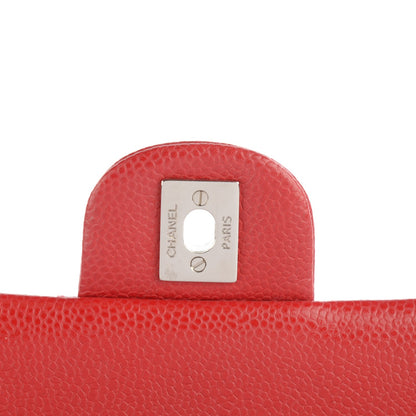 Chanel Caviar Quilted Mini Rectangular Flap Red 6 of 8