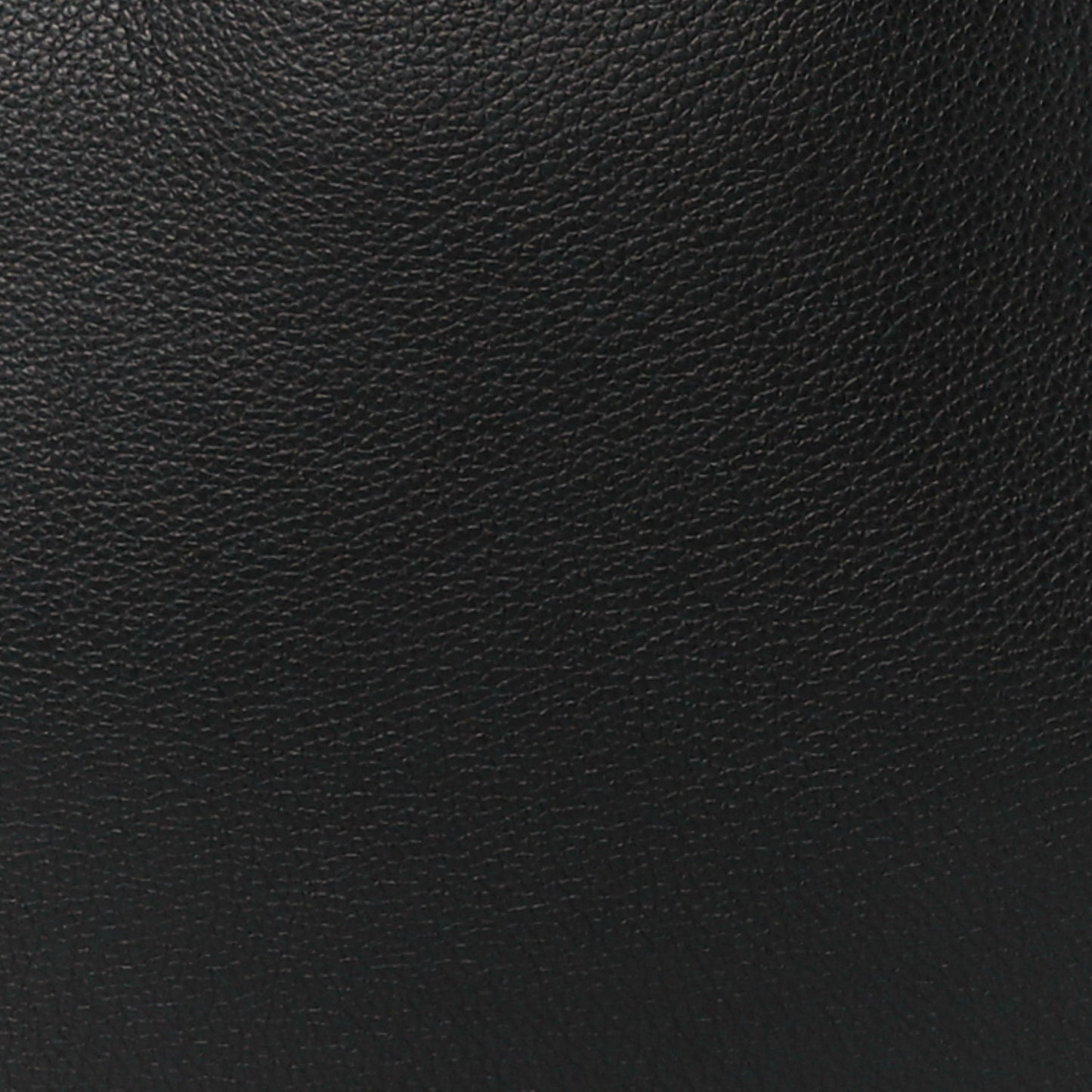 Grained Calfskin Lockme Shopper Black