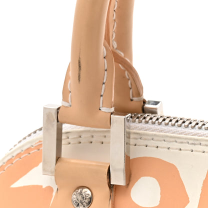 Louis Vuitton Graffiti Alma PM Peach 13 of 14