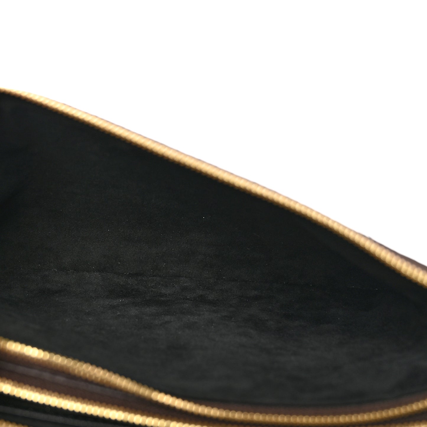 Reverse Monogram Giant Double Zip Pochette