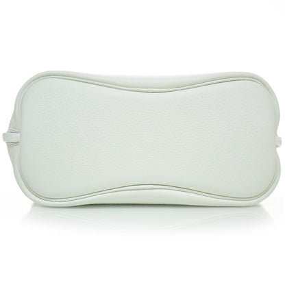 Hermes Taurillon Clemence SO KELLY 26 Blanc and Mykonos 5 of 10