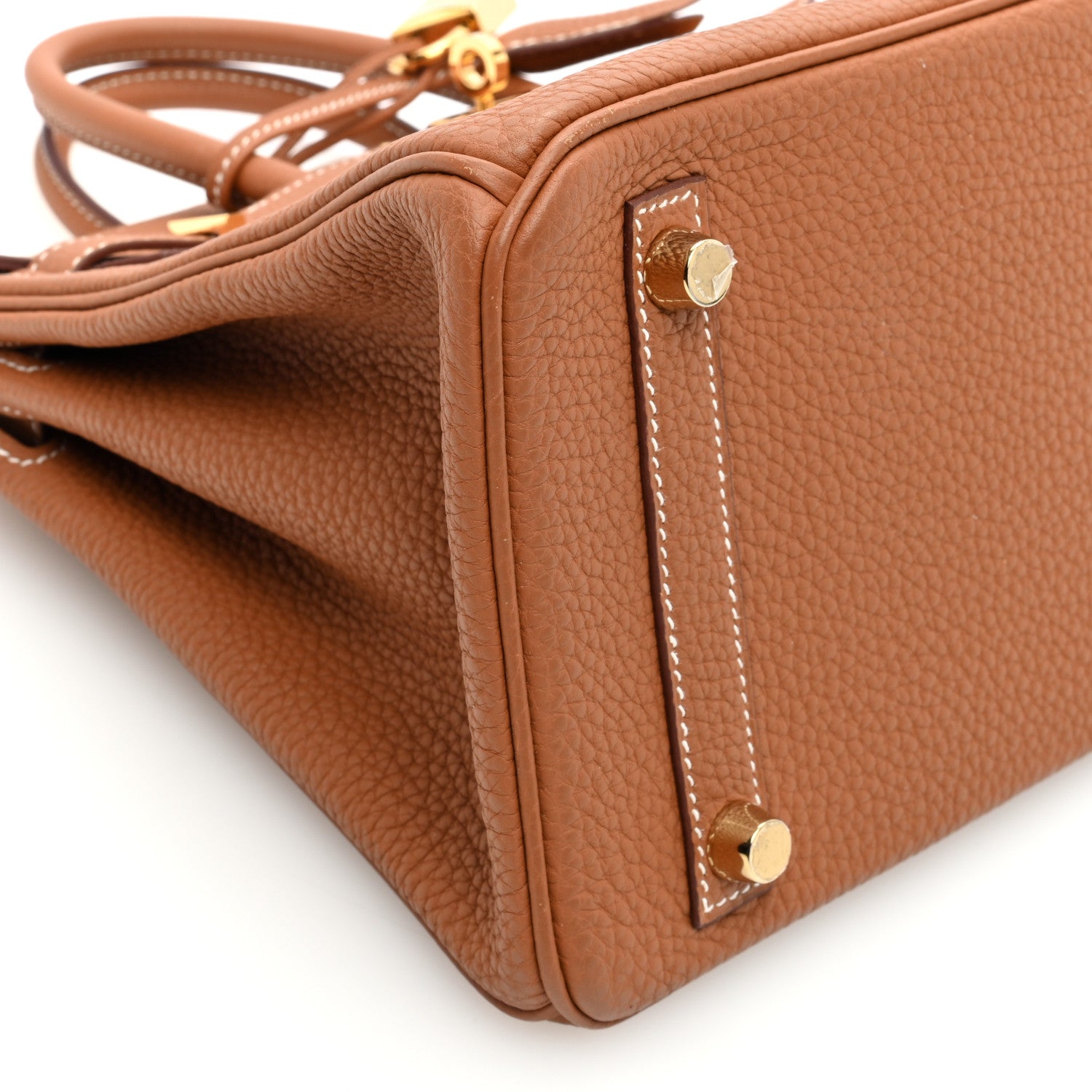 Hermes Togo Birkin 25 Gold 9 of 11