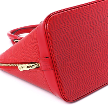 Louis Vuitton Epi Alma PM Castillan Red 9 of 11