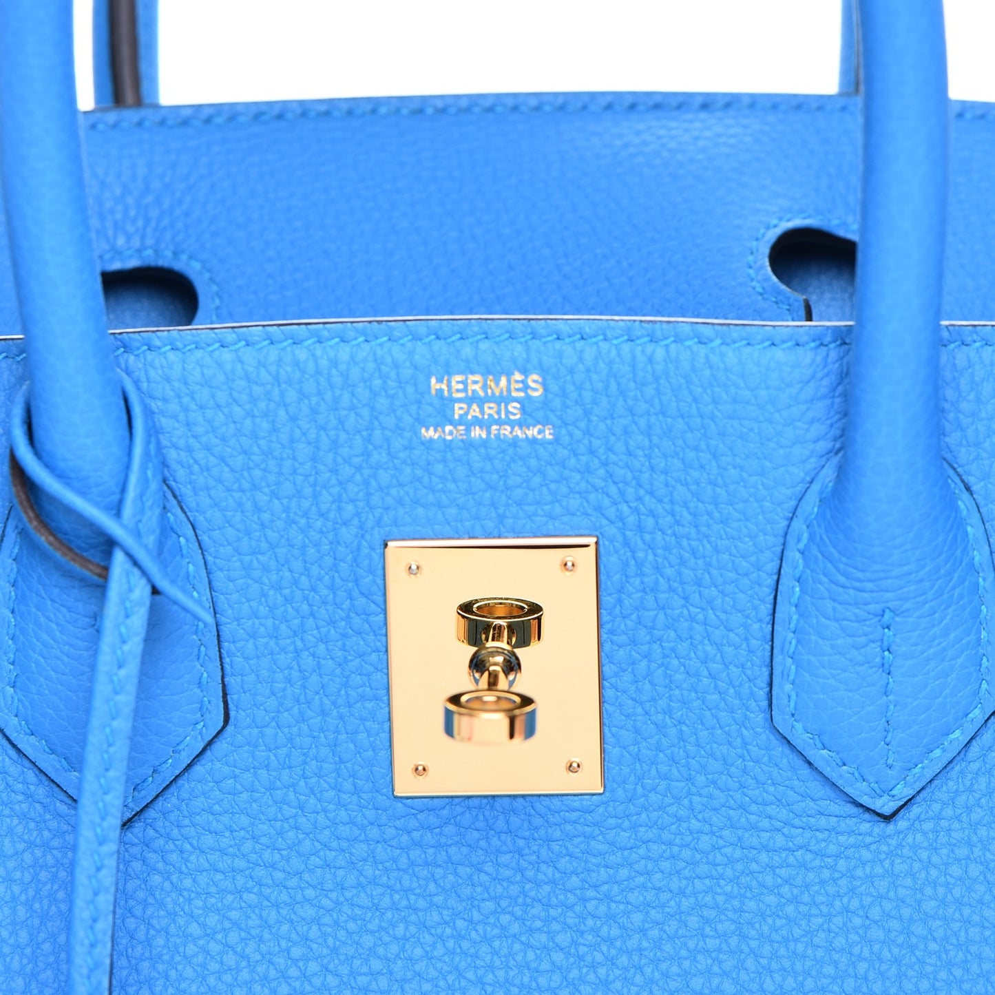 Togo Birkin 30 Bleu Zanzibar