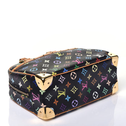 Louis Vuitton Monogram Multicolor Trouville Black 4 of 8