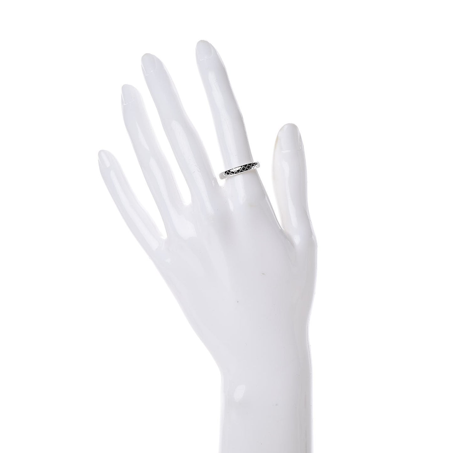 18K White Gold Diamantissima Band Ring 52 6