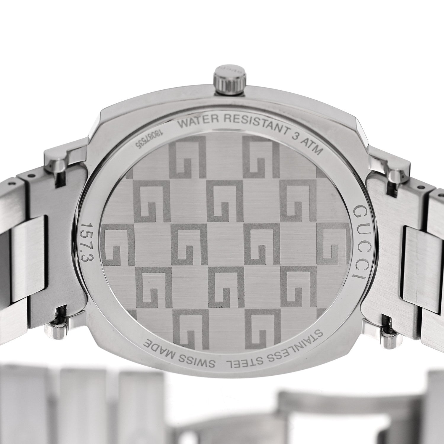 Gucci Stainless Steel 38mm Grip Quartz Watch 4 of 5